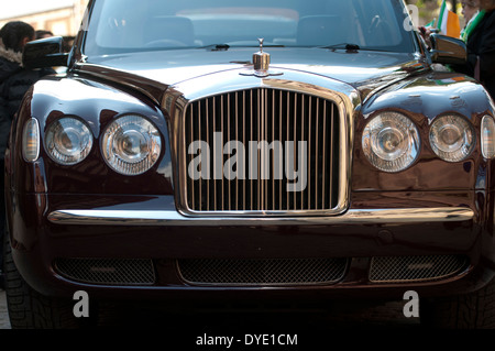 Queen Elizabeth II`s Bentley car Stock Photo